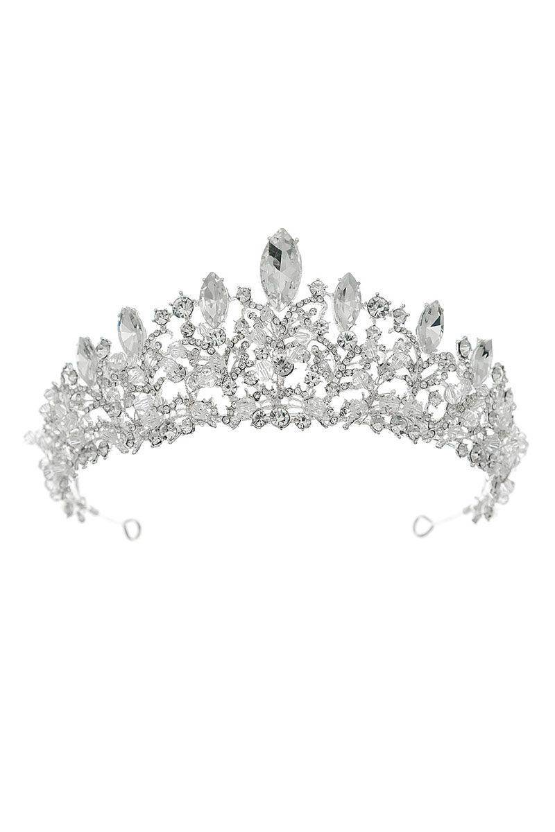 Light luxury bright crystal crown 707724582553 - COCOMELODY